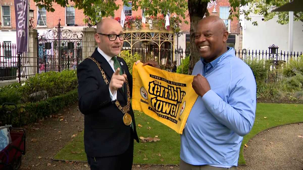 Pittsburgh Steelers game 'massive' for Dublin, Lord Mayor says