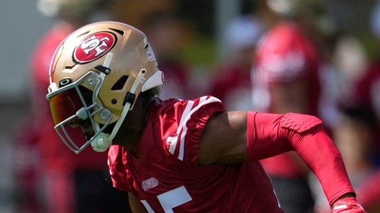 San Francisco 49ers wide receiver Jauan Jennings.(AP)