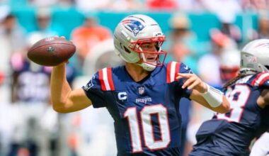 Drake Maye talks silencing critics, Mike Vrabel’s sideline sprint, and more on WEEI