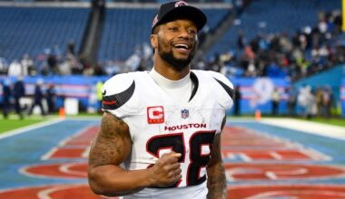 Texans Predicted To Select 22-TD RB in 2026 NFL Draft As Joe Mixon’s Potential Replacement