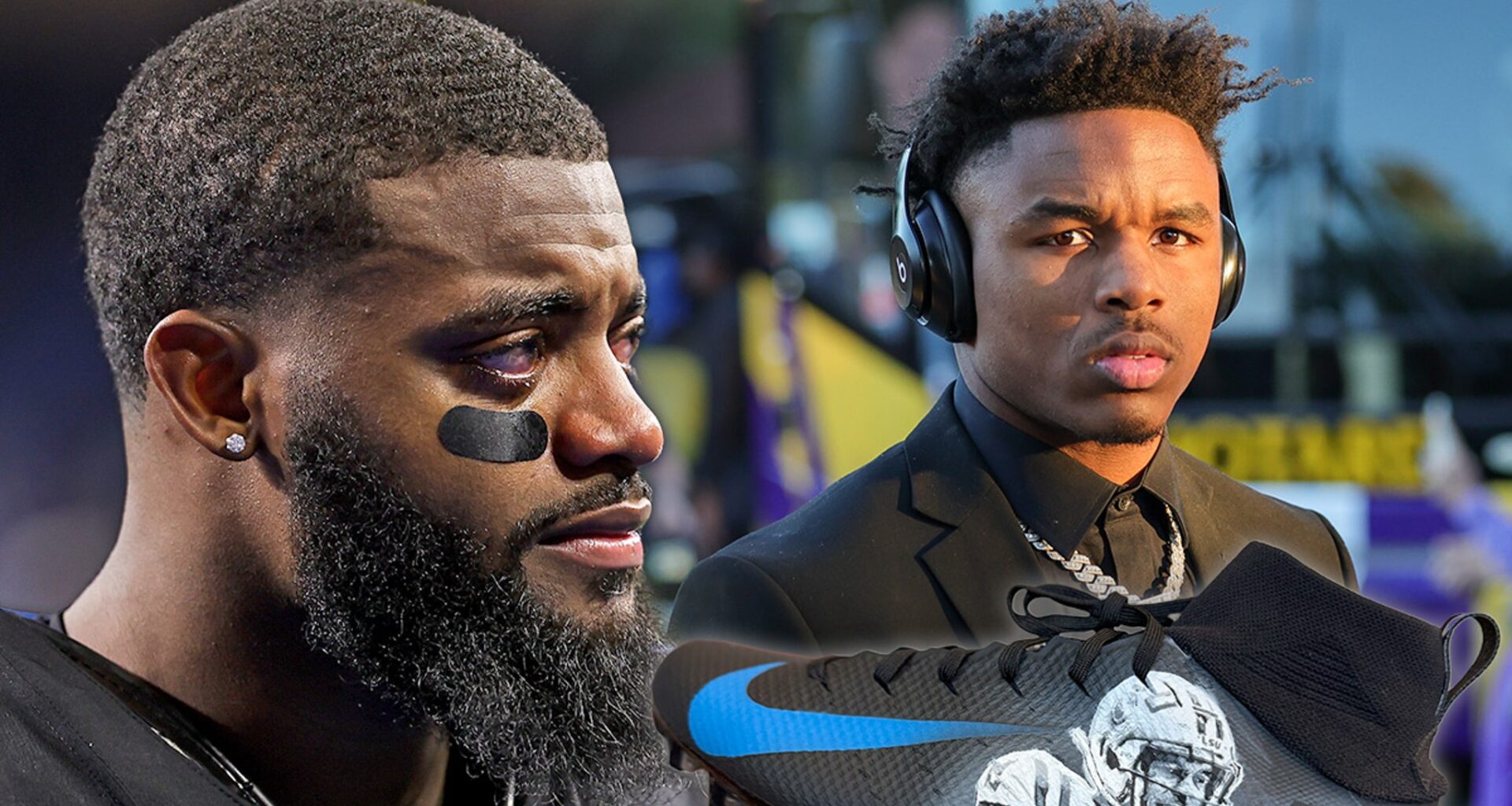 Lions' Amik Robertson To Honor Kyren Lacy W/ Custom Cleats During NFL Season