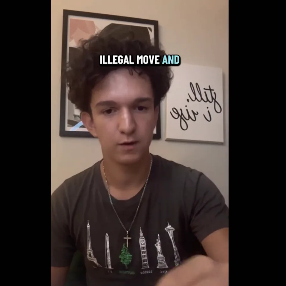 Rhys Biske, teammate of the high school football player who bellyflopped onto his opponent, leaving the athlete with a fractured spine, speaks out (Grace Sandra / TikTok)