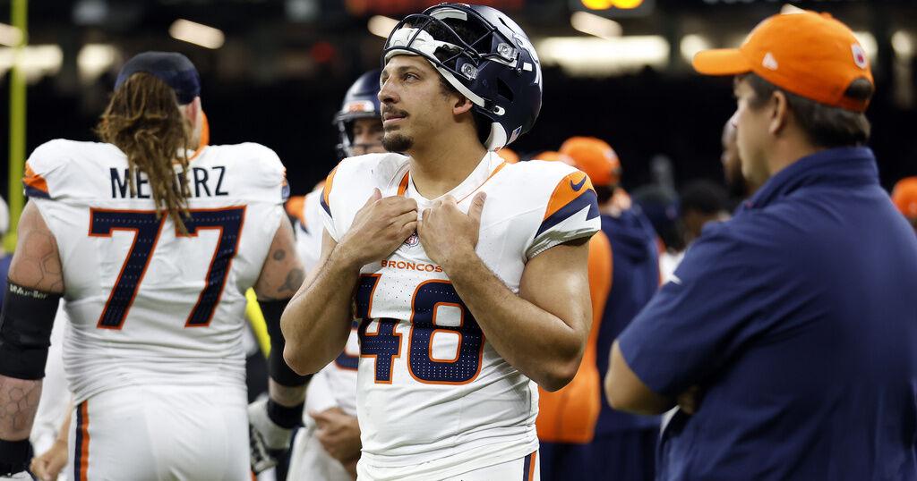 Persistence paid off as Broncos' Mitchell Fraboni made NFL | Sports Coverage