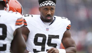Browns' Myles Garrett set for season opener and renewing rivalry with Bengals QB Joe Burrow | NFL