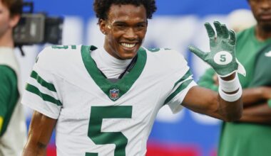 Jets' Garrett Wilson says he learned a lot from Aaron Rodgers, but they haven't talked since he left | National Sports