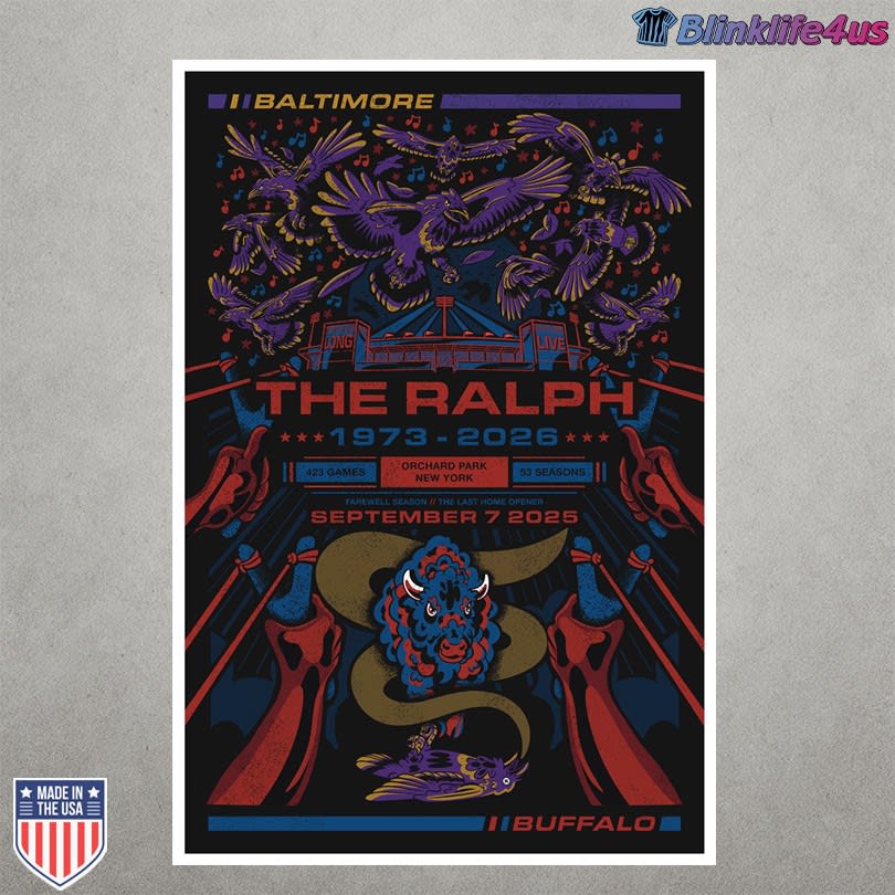 Bills Vs Ravens Highmark Stadium Orchard Park, NY Sep 7 2025 Poster