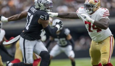 Raiders report: Pass rusher ready for opener after missing all of 2024 | Sports