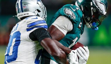 Jalen Hurts emulates special guest MJ despite lack of targets for special receiver AJ in Eagles win | National Sports