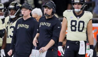 Saints' Kellen Moore shows growing pains in coaching debut | Saints