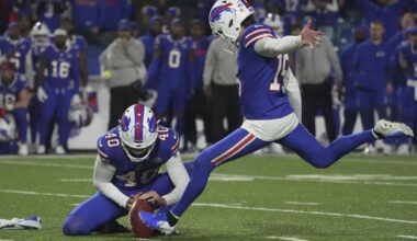 Matt Prater, Brad Robbins cement themselves in Highmark Stadium history in first games with Bills | Sports