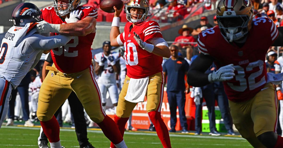 49ers’ McCaffrey: ‘Everybody just has to do their job’ in place of Purdy, Kittle | Sports