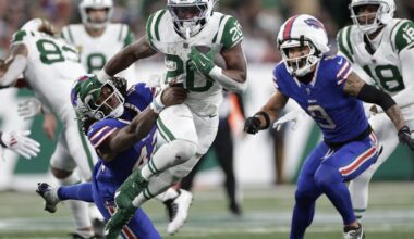 The Bills need to find answers for run-heavy Jets offense after being gashed by Ravens | Newyork