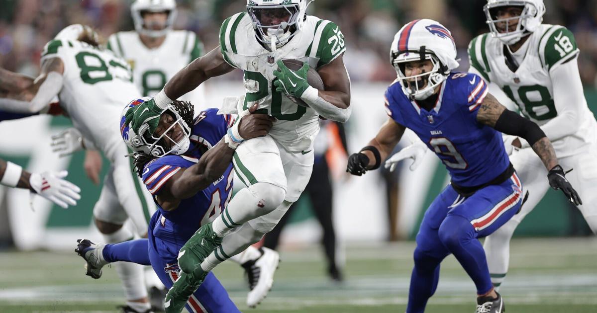 The Bills need to find answers for run-heavy Jets offense after being gashed by Ravens | Newyork