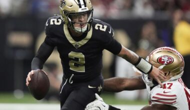 Saints take a mix of encouragement and disappointment into their first road test at Seattle | NFL