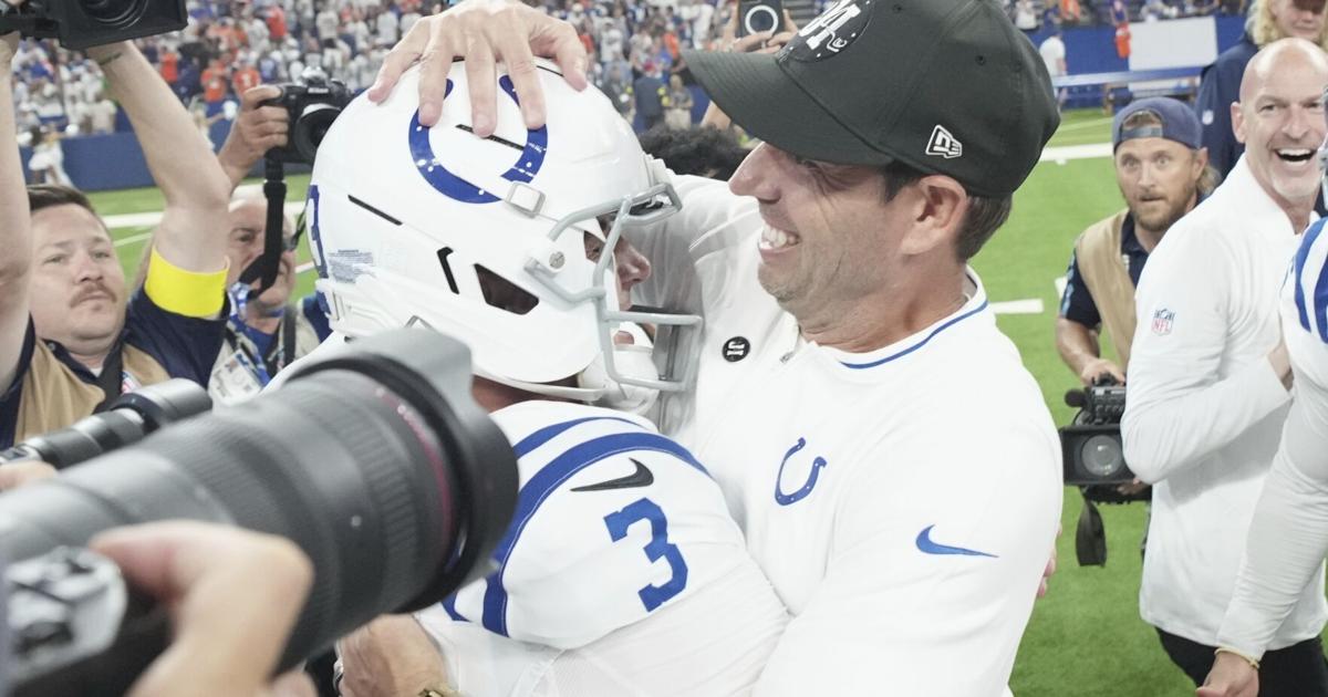 Shane Steichen acknowledges his play calls were too conservative at end of Colts' win over Broncos | NFL