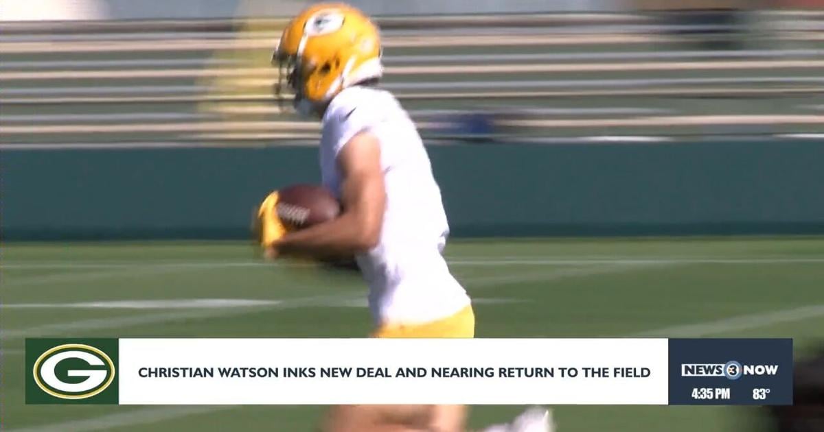 For Christian Watson, new one-year contract extension with Packers ‘definitely took a lot of pressure off my mind’ | Top Stories