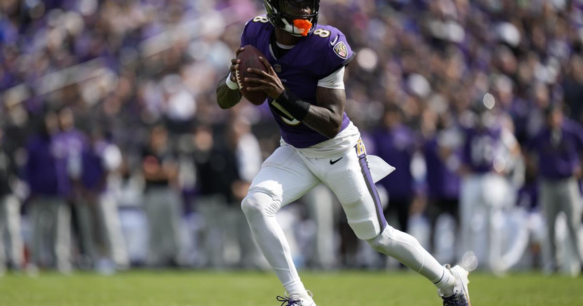 Lamar Jackson is now the NFL's career leader in passer rating. Ravens needed his arm vs. Browns | NFL