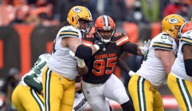 Having seen Packers’ game plan against Commanders rookie right tackle, Anthony Belton expects the same treatment if he starts against Browns, Myles Garrett | Top Stories