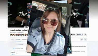 'Sorry boys': Lehigh Valley women start 'ladies only' Eagles watch party | Allentown Area