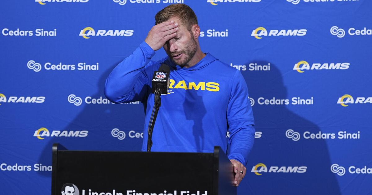 Block it out: Rams know they must shake off their gut-punch loss to Eagles with big challenges ahead | Sports