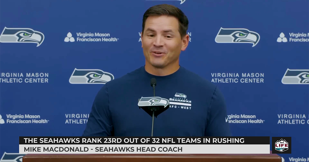 Macdonald says Seahawks need to improve running game | Sports