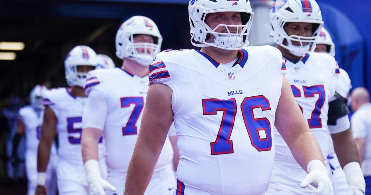 From option QB to key cog on Bills O-line