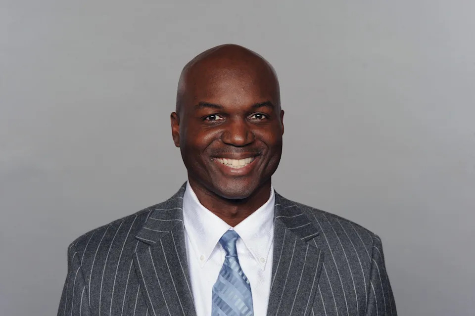 Todd Bowles of the Miami Dolphins poses for his 2009 NFL headshot at photo day in Miami, Florida.