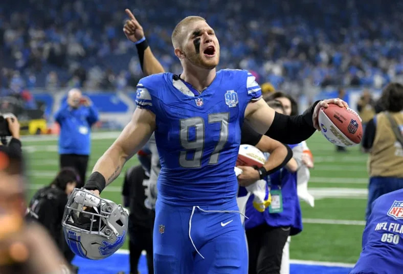 Detroit Lions' Aidan Hutchinson