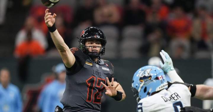 Lions hold on for 27-22 win over Argonauts