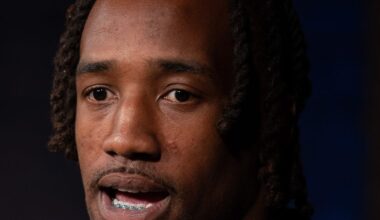 Titans' L'Jarius Sneed at Oakland-Blackman coin toss before TSSAA football game