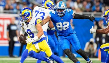 Lions injury report vs Ravens: Marcus Davenport officially out