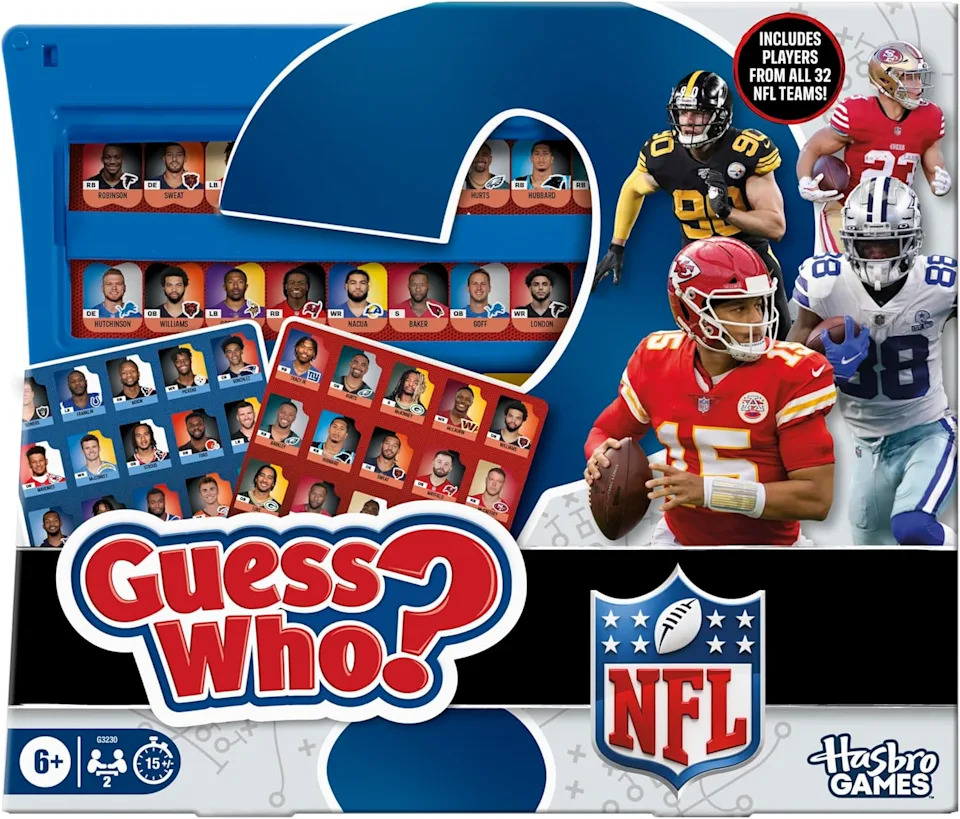 Guess Who? Board Game NFL Edition With Travis Kelce: Buy Online