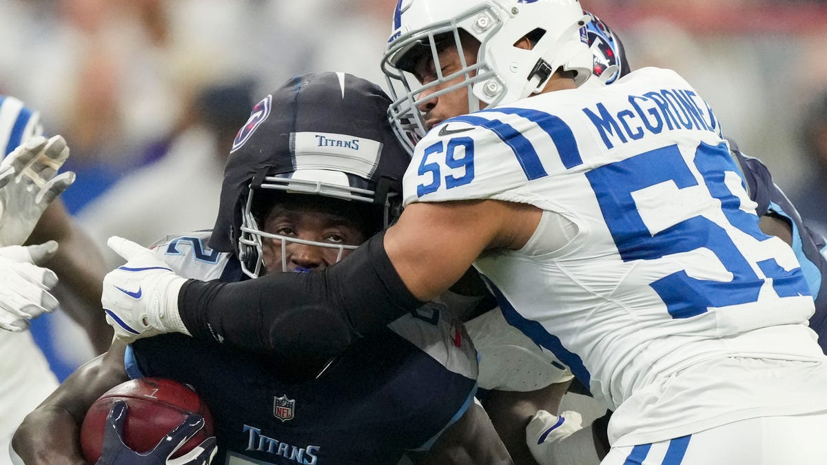 Colts Cameron McGrone, an Indy naive, carves out role at linebacker