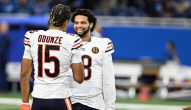 Chicago Bears depth chart for every position