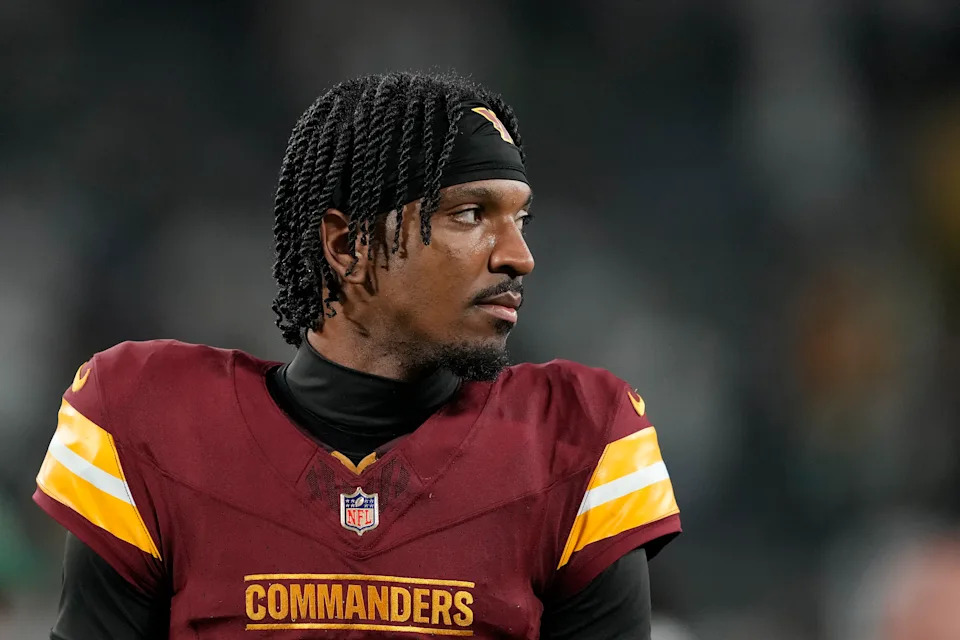 Will Jayden Daniels play on Sunday?