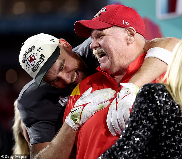 Over the past decade, the tight end and head coach have formed a father-son-like bond