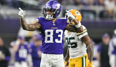 Jalen Nailor injury update, status vs. Bears in Week 1