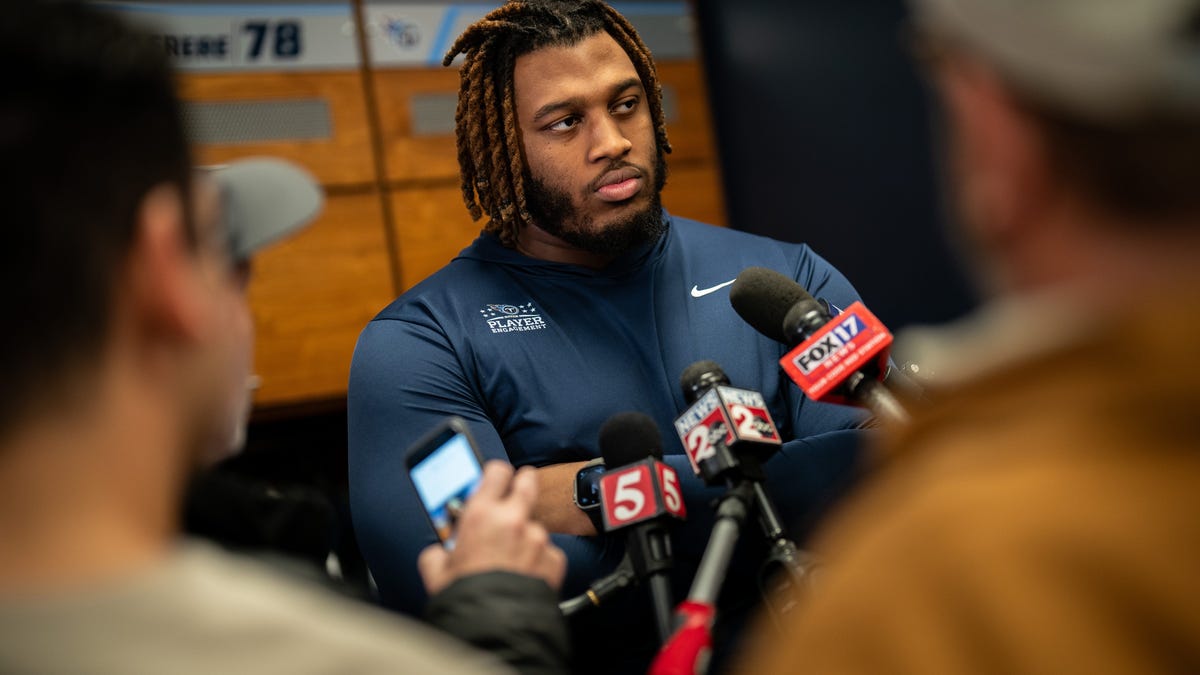 JC Latham out against Los Angeles Rams