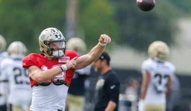Saints send rookie QB to injured reserve, file multiple roster moves