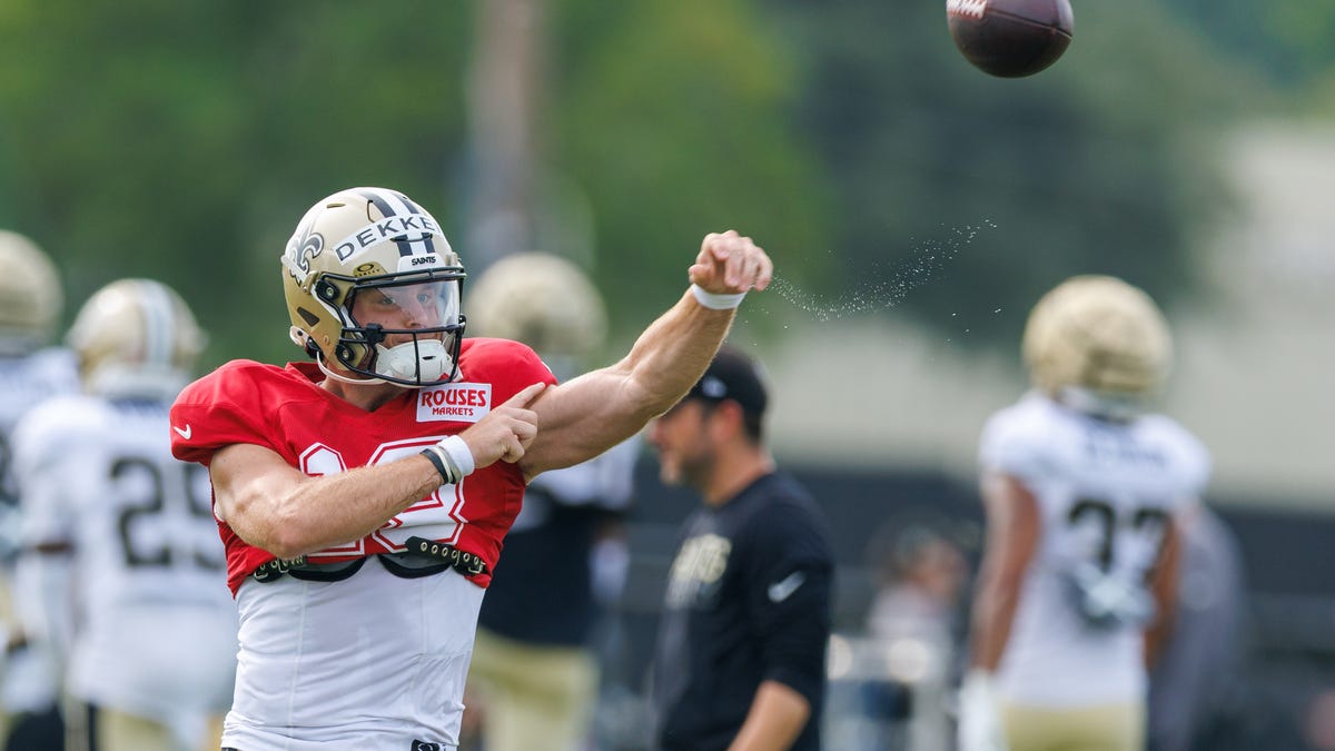 Saints send rookie QB to injured reserve, file multiple roster moves