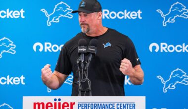 Dan Campbell speaks before Monday night game with Ravens: Recap
