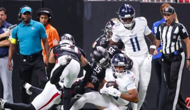 Titans rookie WR Elic Ayomanor slides into the starting lineup