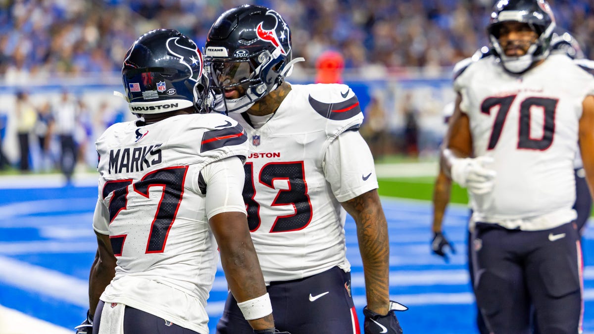 Texans will need Woody Marks to step up in place of injured Joe Mixon