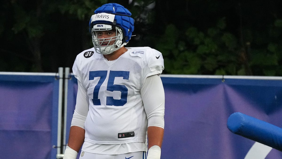 Colts' Chris Ballard believes rookie Jalen Travis will be 'excellent'