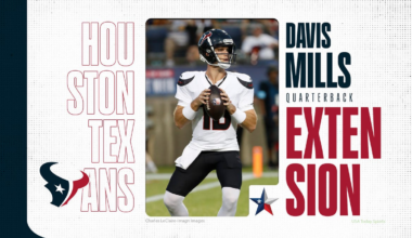 Texans extend QB Davis Mills on fully guaranteed deal through 2026