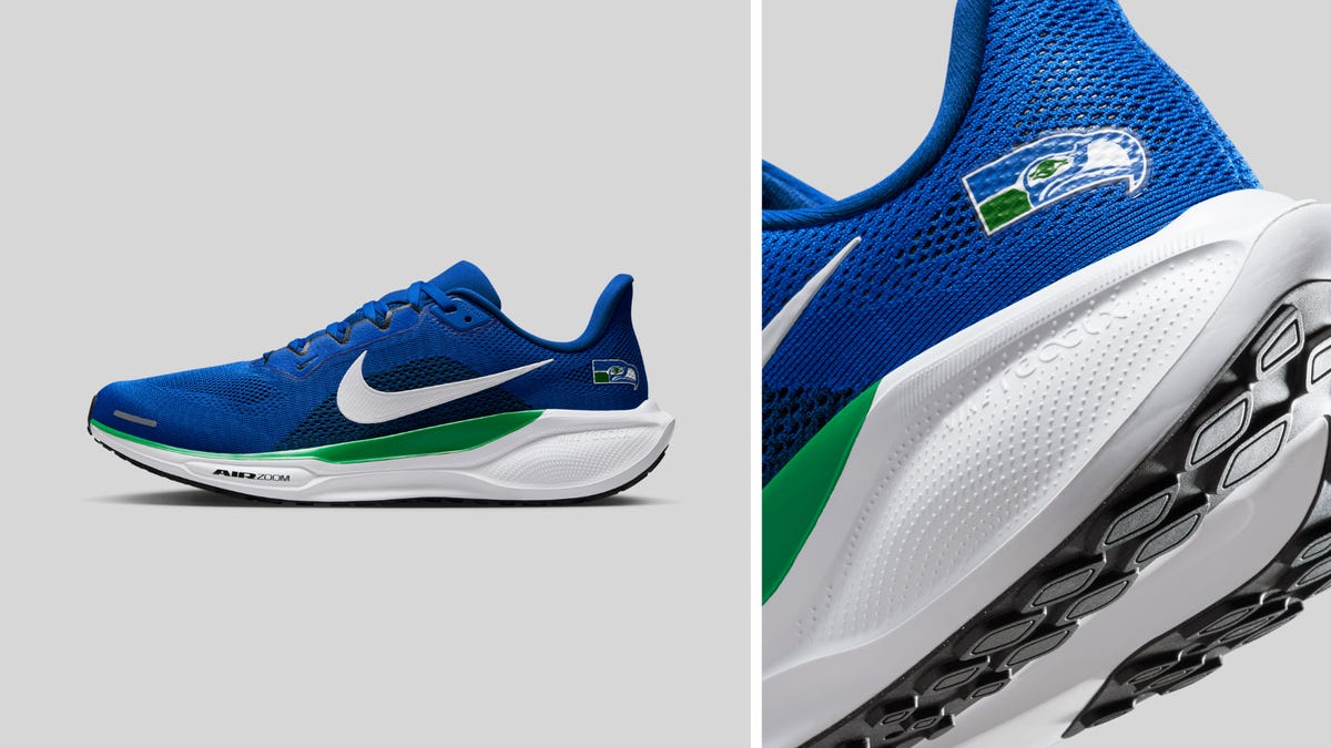How to buy Nike Seattle Seahawks 2025 Air Zoom Pegasus running shoe