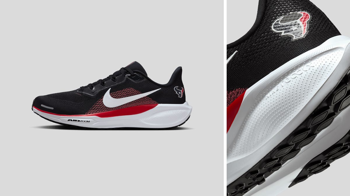 How to buy Nike Houston Texans Air Zoom Pegasus running shoe