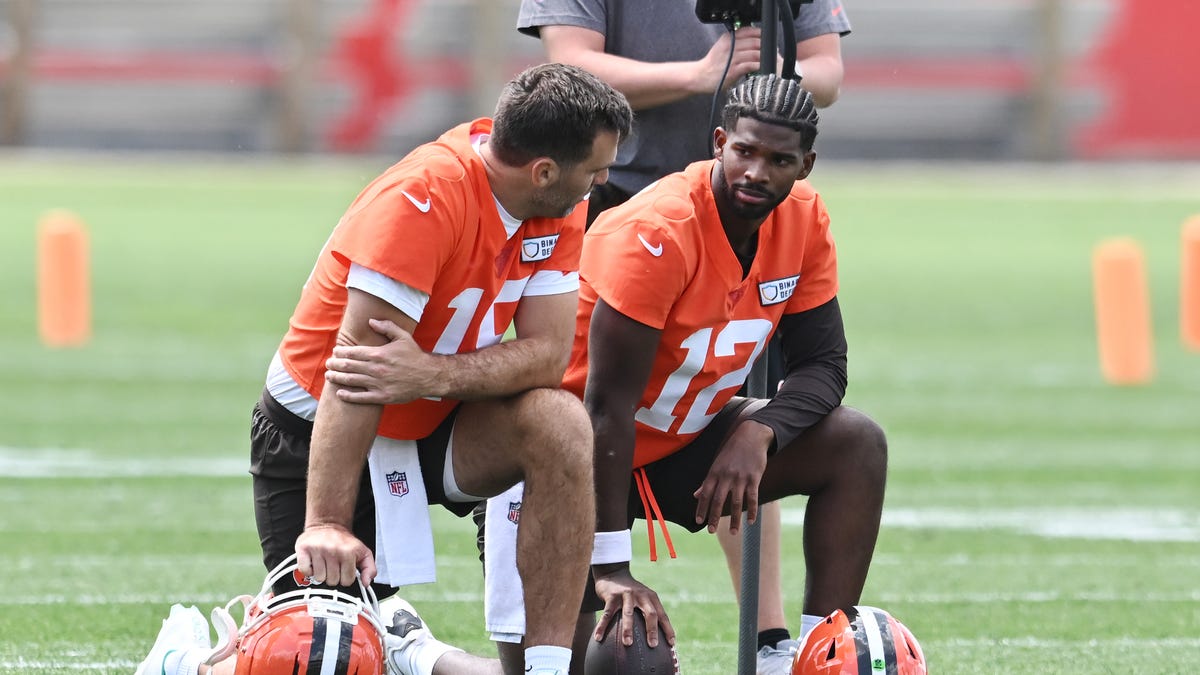 Browns QBs Flacco, Shedeur Sanders make bet on Delaware vs. Colorado