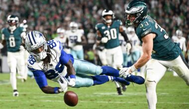 Cowboys WR CeeDee Lamb vows comeback after drops against the Eagles