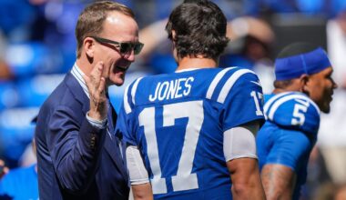 Colts Daniel Jones jokes with Peyton, Eli Manning on ESPN's 'Manningcast'